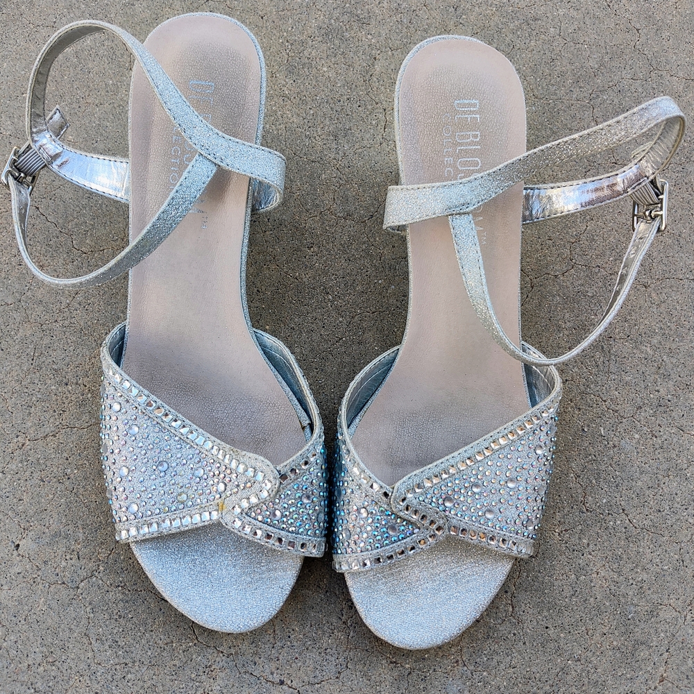 Silver Women's Heels